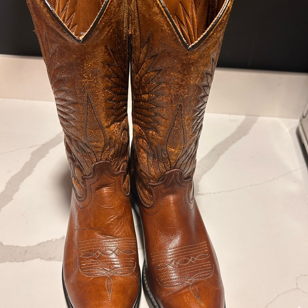 Vintage ACME Brown Western Boots